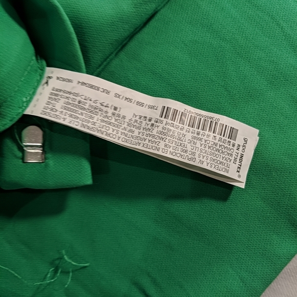 ZARA Green Trouser Dress pants, bootcut size extra small xs TRF Trafaluc bold - Picture 9 of 12